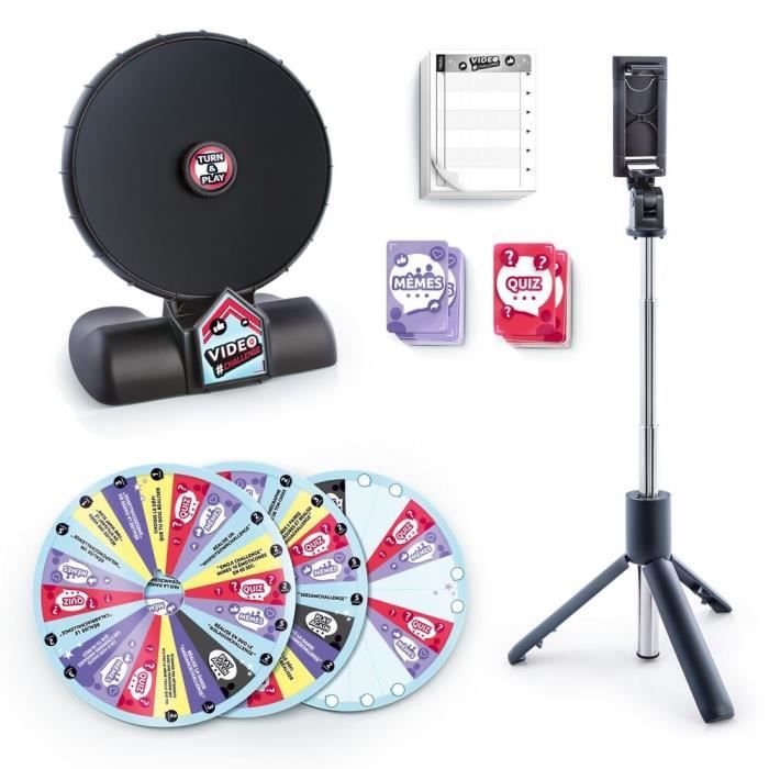 Canal Toys – Studio Creator Vidéo Maker Kit Deluxe – Trépied, Anneau LED, Fond Vert, Télécommande, Dès 8 Ans