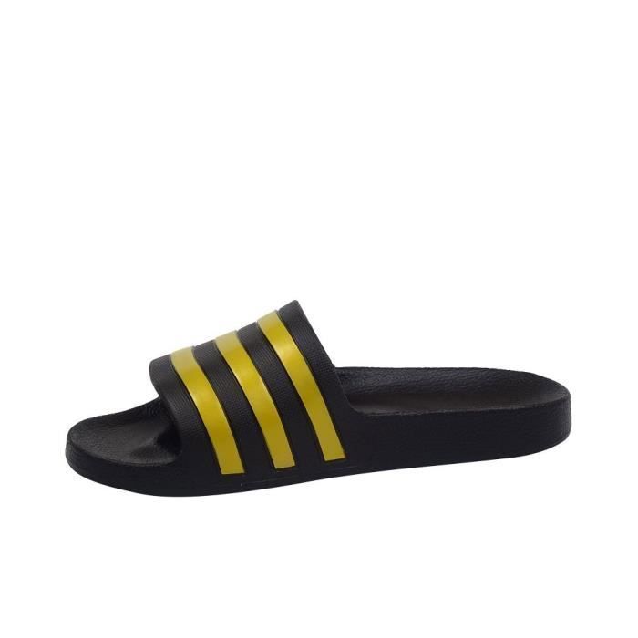Tongs Homme Adidas Adilette Aqua Noir Pointure 44 2 3