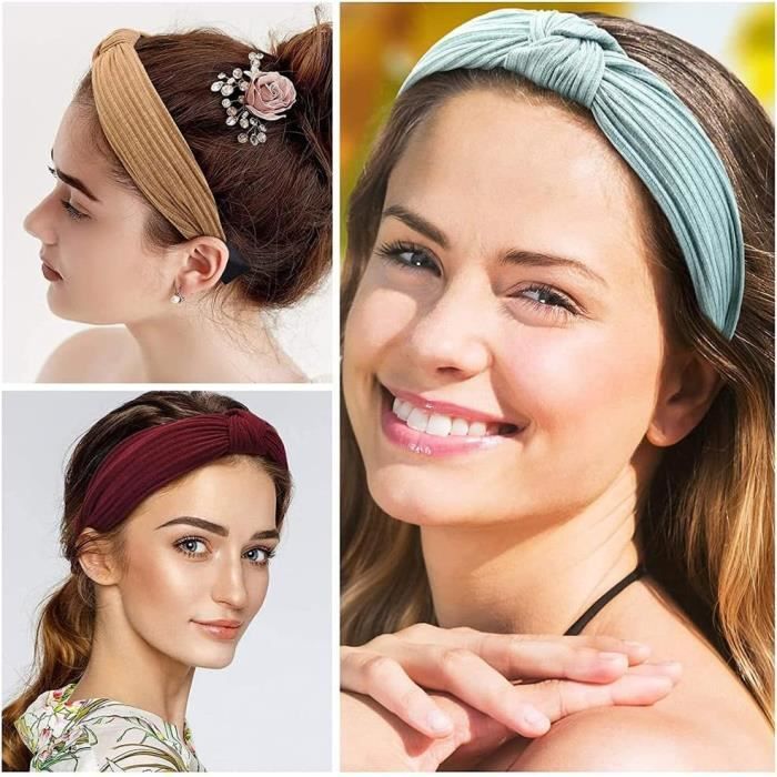 Lot De 4 Bandeaux Fruits Hawaïens – Ananas, Fraise, Pastèque, Kiwi – Accessoires De Cheveux Pour Fêtes Et Festivals
