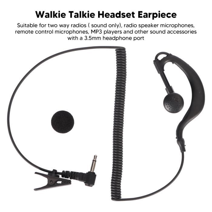 Oreillette talkie walkie - Cdiscount