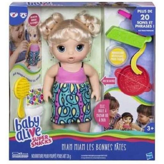 Baby Alive Miam Miam Les Bonnes Pates Poupon A Fonctions Cdiscount Jeux Jouets Baby Alive Miam Miam Les Bonnes Pates Poupon A Fonctions Cdiscount Jeux Jouets