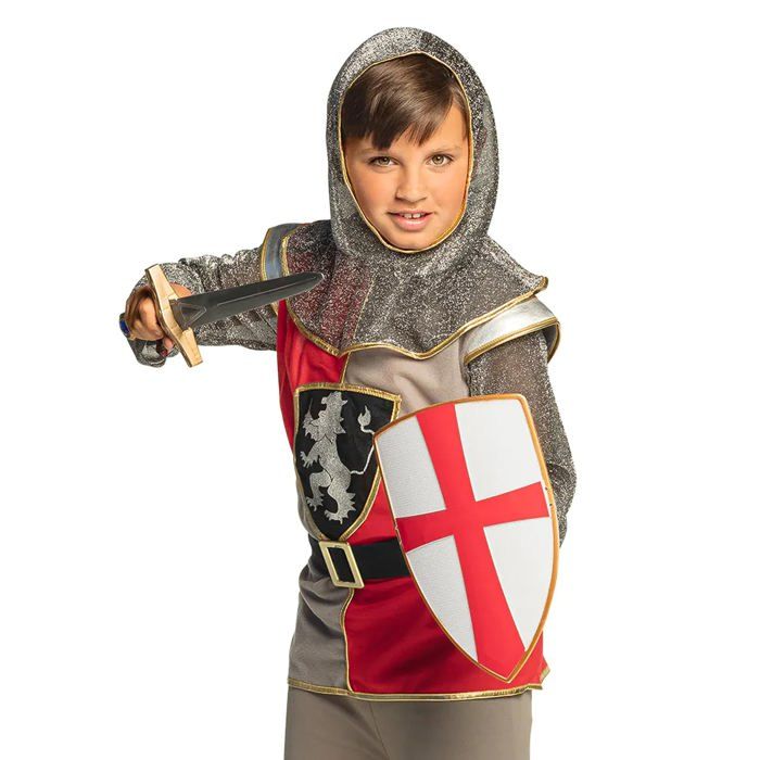 Cagoule de Chevalier Médiéval Enfant - Côte de Maille | Déguiz-Fêtes Cagoule de Chevalier Médiéval Enfant - Côte de Maille | Déguiz-Fêtes