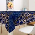 3D Nappe Rectangulaire Boho Nappe de Table Imperméable étanche Anti Tache Lavable(Totem) 150*300cm [1681]-0