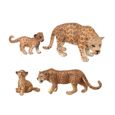 4PCS modèle animal simulé artisanat léopard réaliste pour magasin d'école de dortoir   STATUE - STATUETTE-0