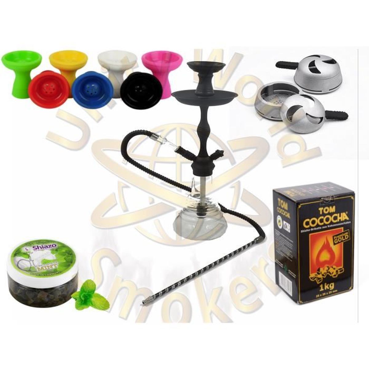 Pack Chicha She Magic Systeme De Chauffe Style Ignis Shiazo Apple Ou Gout De Votre Choix Becs 1kg Tom Cococha Gold Foyer Vortex Achat Vente Chicha Narguile Pack