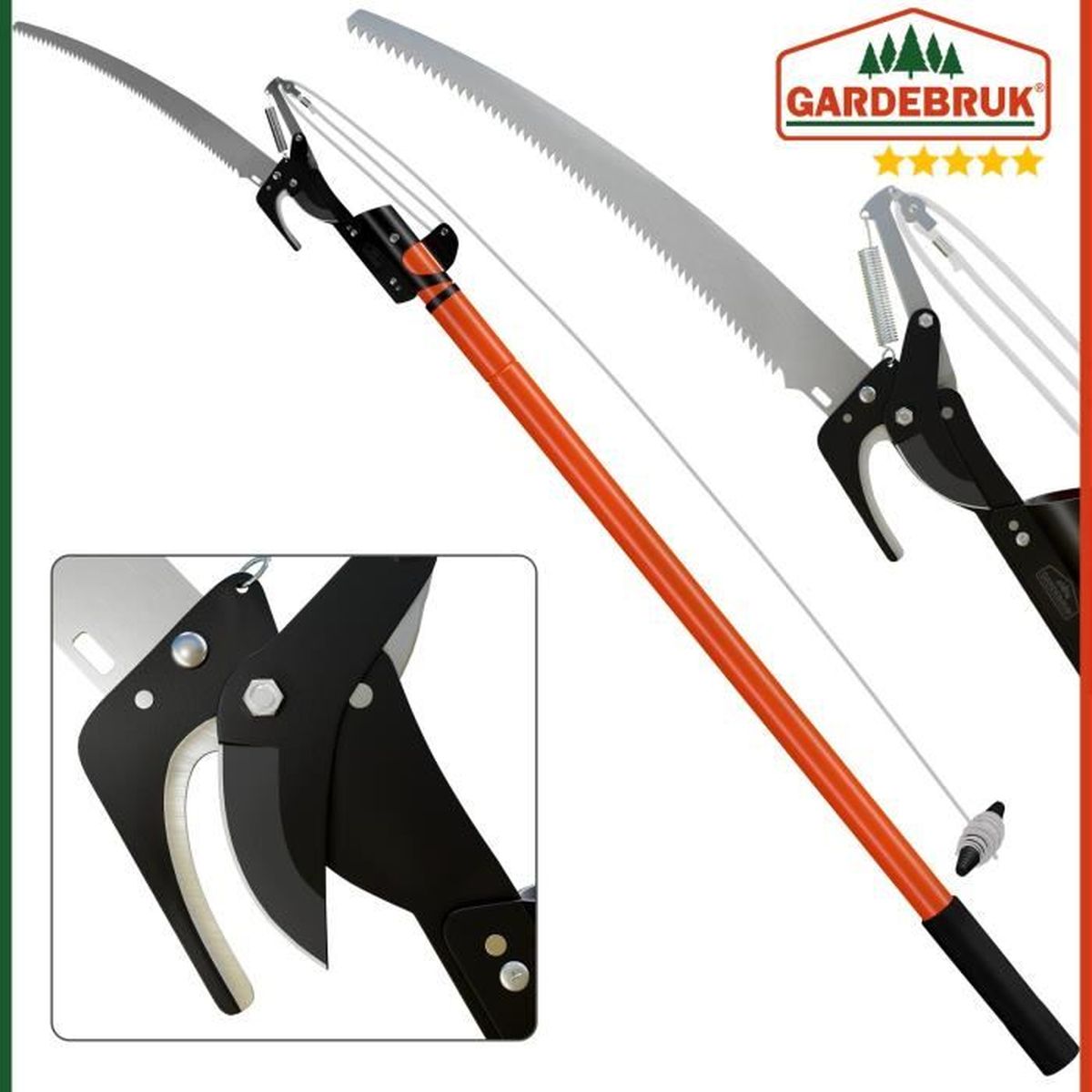 Scie Telescopique Coupe Branches Avec Cable Traction Arbre Scie Jardinage Achat Vente Scie Lame De Scie Scie Telescopique Coupe Bra Cdiscount