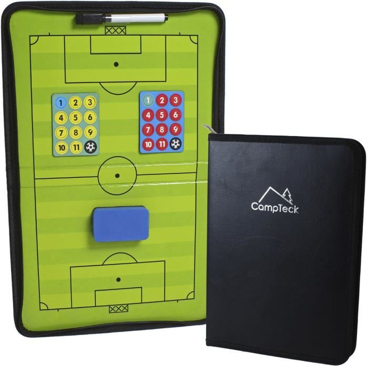 Tableau Tactique Football Magnétique - Planche Stratégie Portable Pour Entraîneurs