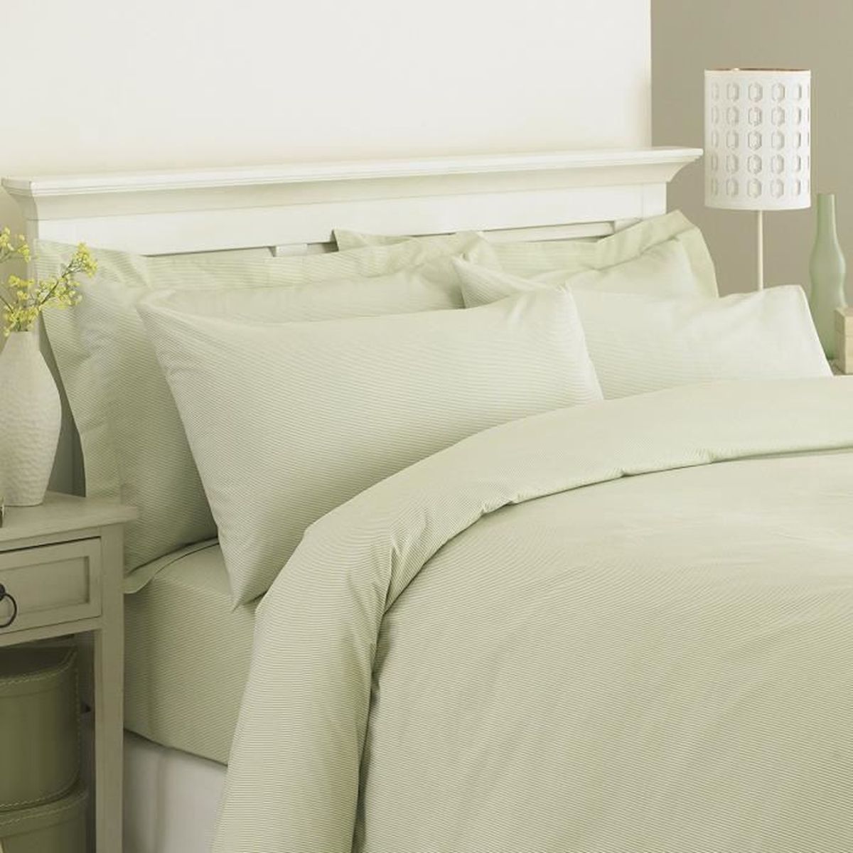 Housse De Futon Zippée En Coton Égyptien 600 Fils - Gris Foncé, 75x54 Pouces