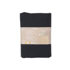 Drap housse Doulito - 200x200 cm - Made in France - Coton - Noir