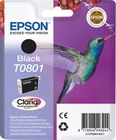 EPSON Cartouche d'encre T0801 Noir - Colibri (C13T08014011)