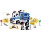Camion de police Pinypon Action - FAMOSA - Blanc - Jouet pour enfant à partir de 3 ans