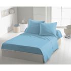 Drap plat - HOME LINGE PASSION - HP72101 - Microfibre 82 g - 240 x 300 cm - Bleu ciel