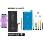 Batterie iphone 11 qualité origine (3110mAh), kit de remplacement, outils, adhésif, joint d'étanchéité, lame itechfrance®