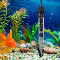 SPR tige de chauffage d'aquarium 100W verre réservoir de poisson submersible automatique température constante chauffe-eau  YS002