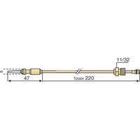 Thermocouple LM 26 PV - DIFF pour ELM Leblanc : 87167347140
