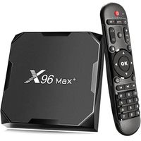 X96 Max Plus Smart TV BOX Android 9.0 Amlogic S905X3 Quad Core DDR4 32G 2.4G - 5GHz Wifi BT 1000M 4K Google Player X96Max