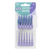 TePe Easypick Pack de 36 cure-dents en silicone Violets Taille XL