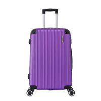 Valise Trolley Grande Taille 4 roues 75cm rigide violet - Corner - Trolley ADC