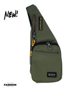 Sacoche Bandoulière Vintage Pour Homme – 21x18 Cm – Polyester Résistant, Style Sport Et Voyage