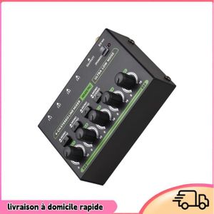 4 canaux Mini mélangeur Studio son Console de mixa... – Grandado