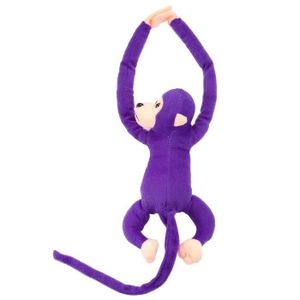 singe peluche long bras