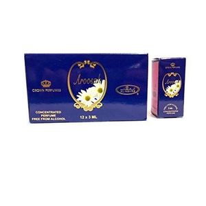 PARFUM  Pack de 12 Musc Parfum Al Rehab Aroosah 3ml 100% H