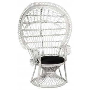 Fauteuil En Rotin Blanc Achat Vente Pas Cher