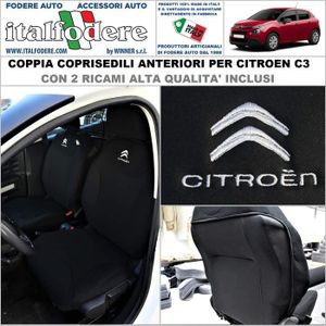 HHGFTIY 2 Pièces Coussin Protection Siège Voiture Anti-Coup De Pied Citroën C3 Aircross 2015-2023