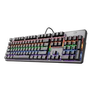 RedThunder 60% Clavier Gamer, AZERTY Layout, 62 Touches Retroeclairage RVB  Modes D'eclairage Multiples Fonctions Multimedias - Cdiscount Informatique