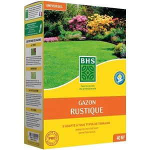 GAZON NATUREL BHS Gazon rustique engrais - 1 kg