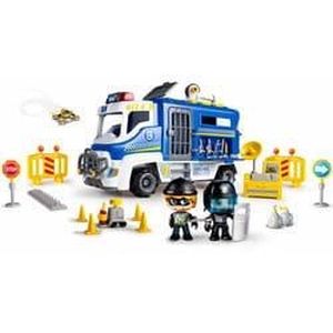 FIGURINE - PERSONNAGE Camion de police Pinypon Action - FAMOSA - Blanc -