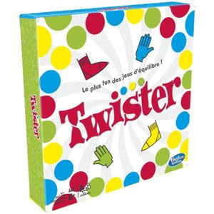 JEU SOCIÉTÉ - PLATEAU Hasbro Gaming - Twister - Jeu d'ambiance pour enfa