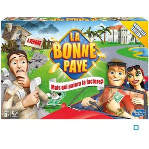 JEU SOCIÉTÉ - PLATEAU Hasbro Gaming - La Bonne Paye - Jeu de societe pou