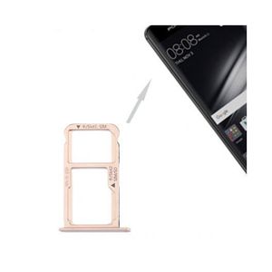 Double Tiroir SIM + SD Pour Huawei Y5 (2018) - Doré, Neuf, Remplacement