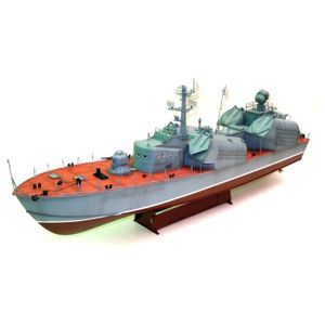 MAQUETTE DE BATEAU Maquette bateau - MERIT - Corvette lance-missiles 