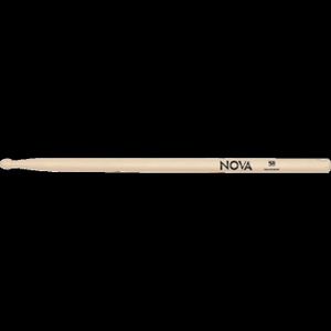 7A Hotsticks Paire de baguettes Macrolus avec olives en bois Argent