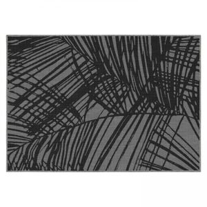 TAPIS D’EXTÉRIEUR Tapis d'extérieur rectangulaire PALMIO - Oviala - 200 x 290 cm - Polypropylène - Noir