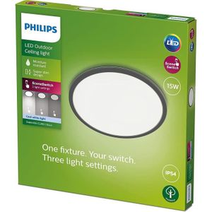 Plafonnier Philips Hue Xamento LED Noir, Blanc 8719514452251