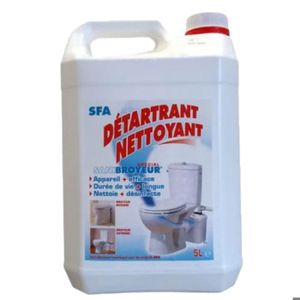 ENTRETIEN PLOMBERIE Détartrant nettoyant pour produits SFA - SFA - 5 litres