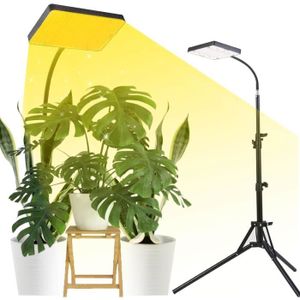 Eclairage horticole Lampe pour Plantes avec Trépied, FECiDA 200W Lampe