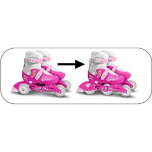 ROLLER IN LINE STAMP - Patins en ligne deux en un 3 Roues - Barbie