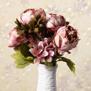 Grande pivoine Bundle 8 tiges-soie fleurs artificielles-choix de couleurs
