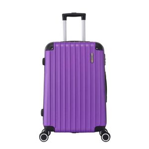 Set de valise rigide violet TOULOUSE ensemble de bagage à 4 roues