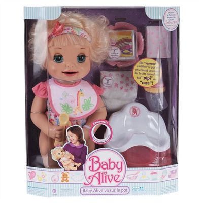 Baby Alive va sur le pot Cdiscount Jeux Jouets