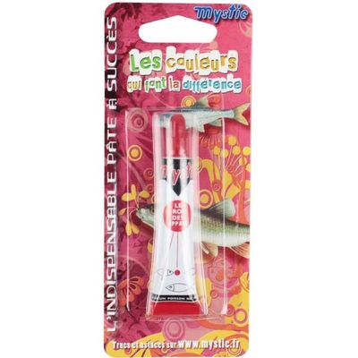Pâte à Appât Mystic - Classique Rouge Et Jaune Pour Pêche Au Coup
