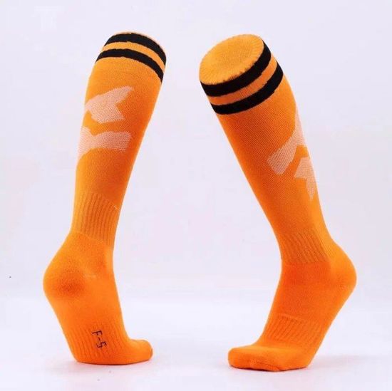 Football,Chaussettes De Football Pour Hommes, Tube Long Au-dessus Du Genou, Tube Haut, Tube