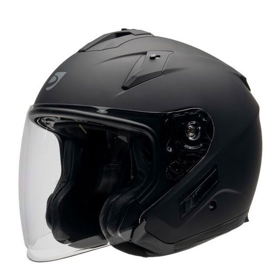 Casque Moto Vintage Demi-Visage ECE Homologué - Homme Femme Avec Pare-Soleil Et Doublure Amovible