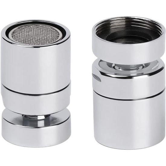 Adaptateur De Robinet En Laiton Chromé - Filetage M22 Mâle Vers M22 Mâle - Hauteur 23mm - Pour Aérateur, Filtre, Purificateur