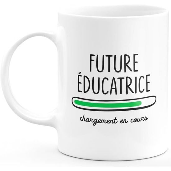 Mug Future Educatrice Collègue De Travail Cadeau Départ Femme, Cheffe