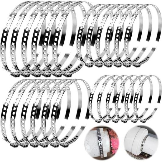 Pince Double Serrage Walimex Pro Pour Tubes Métal - Diamètre 8 à 25 Mm - 2 Positions - 18x10 Cm